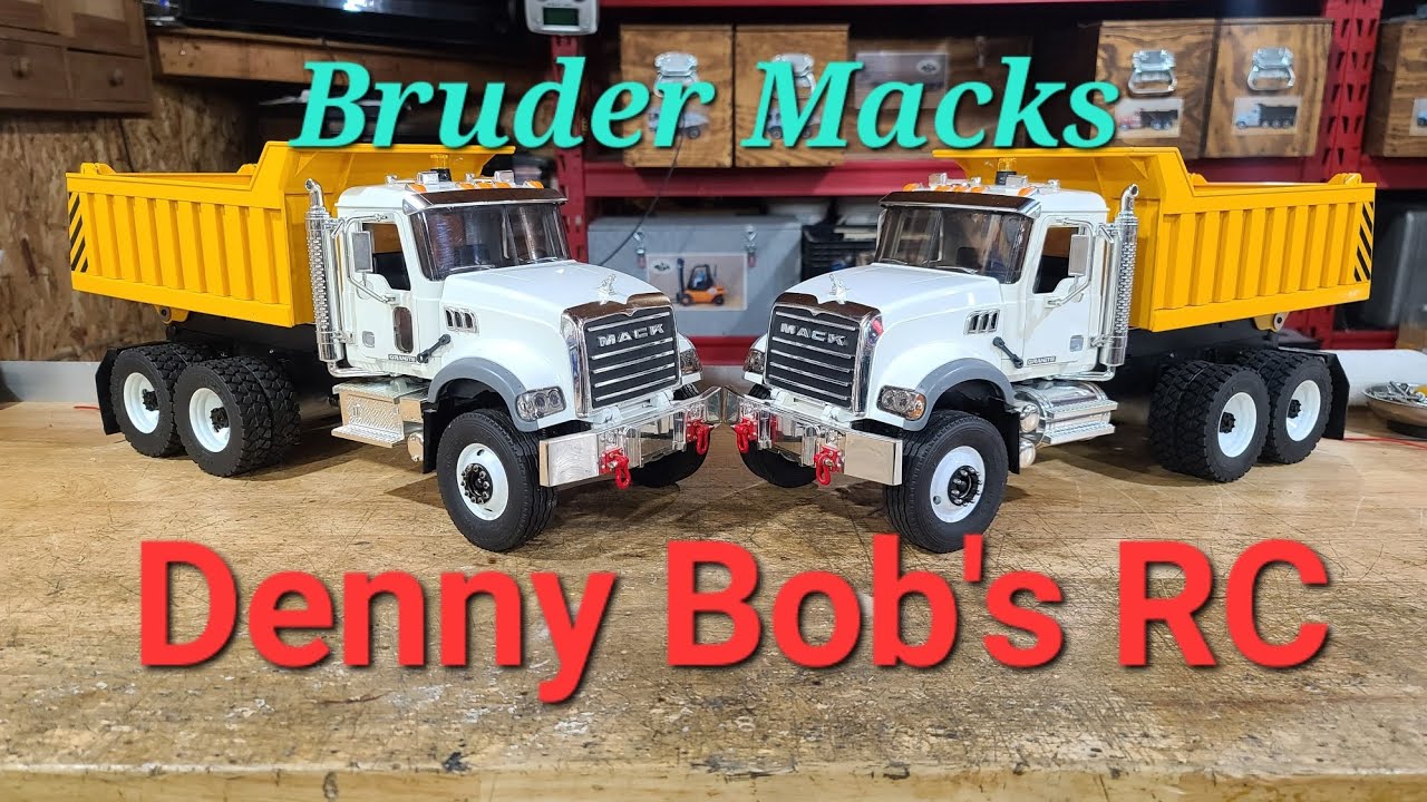 Самосвалы Bruder Mack Granite RC Conversion