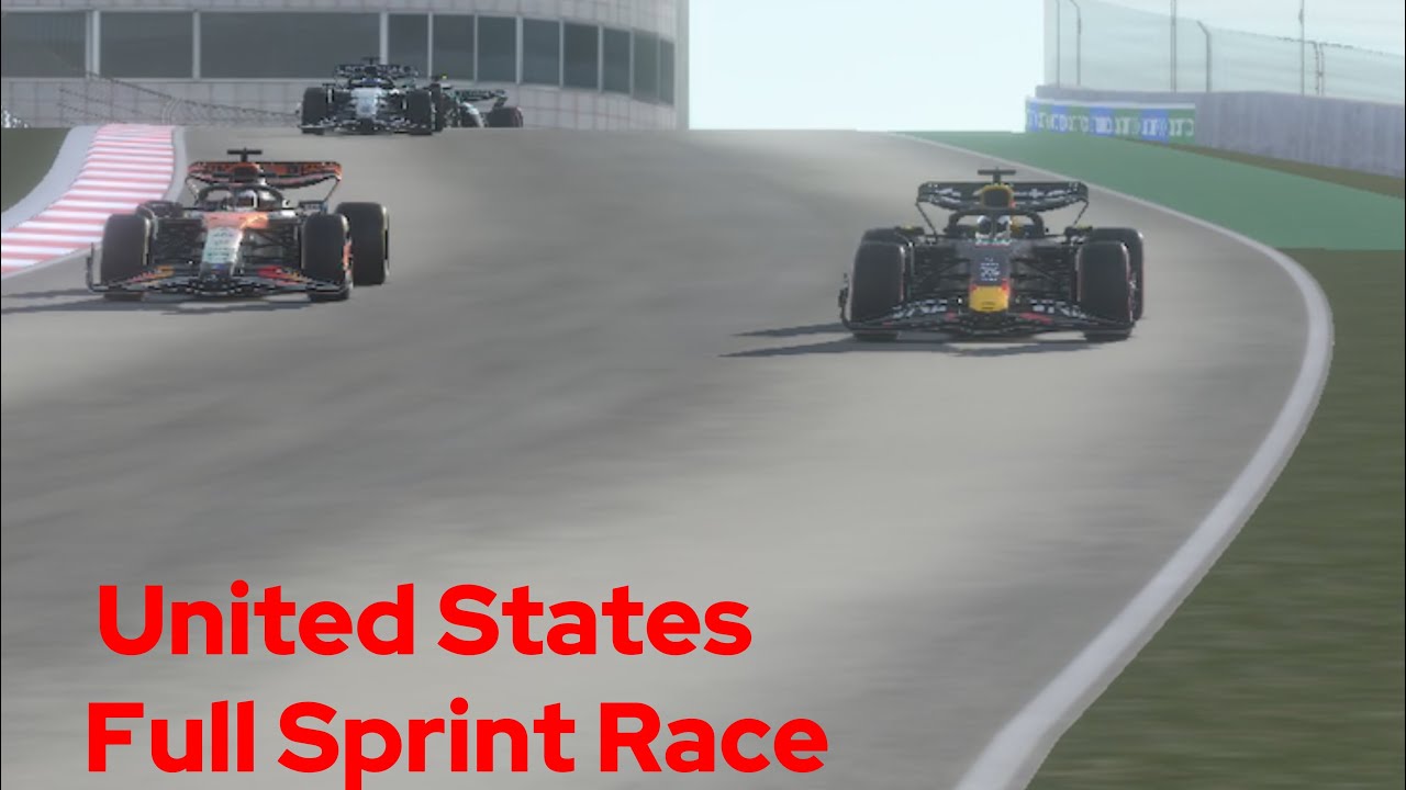 Monoposto 2025 United States Grand Prix Full Sprint Race 