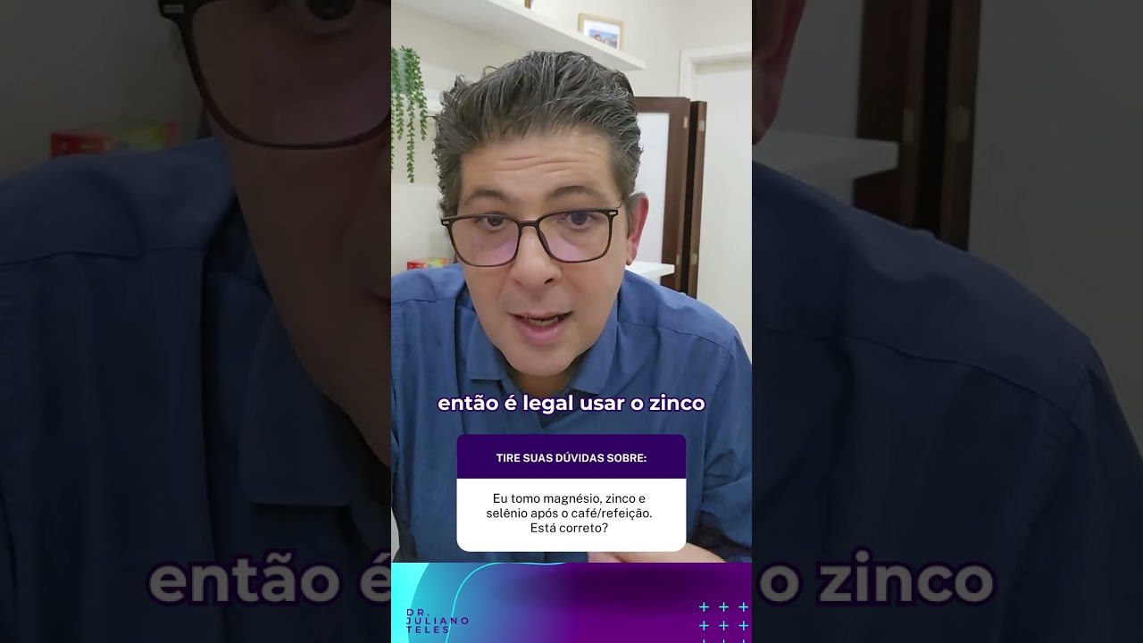 Magn&eacute;sio, zinco e sel&ecirc;nio: saiba como tomar do jeito certo