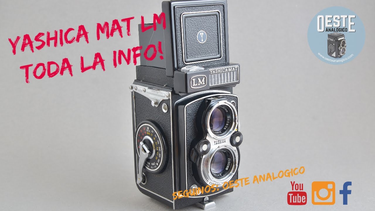 Funcionamiento Yashica Mat LM : Tutorial completo
