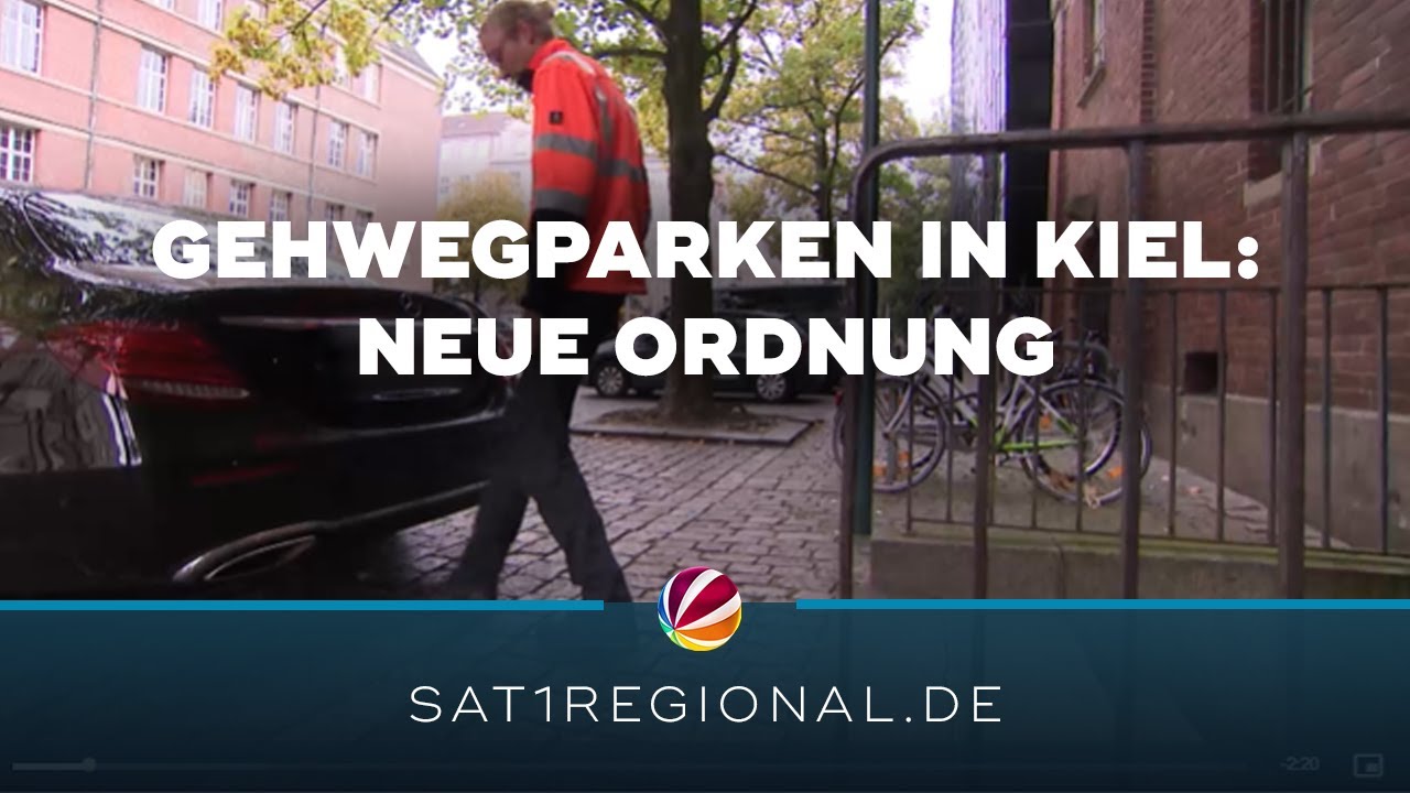 Gehwegparken in Kiel: Neue Ordnung soll bis 2035 gelten
