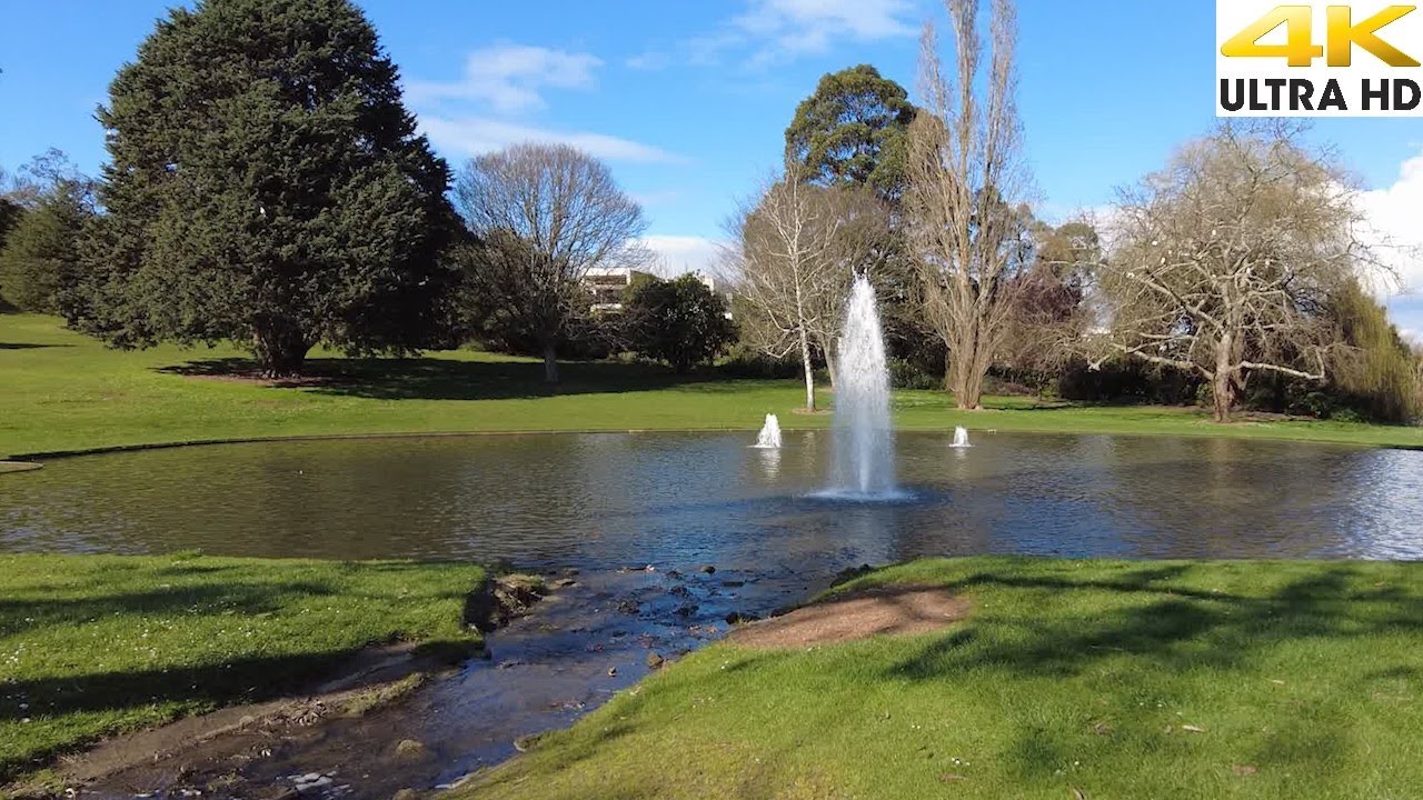 【Australia 4K 60FPS】Walking Tour - Civic Park Warragul