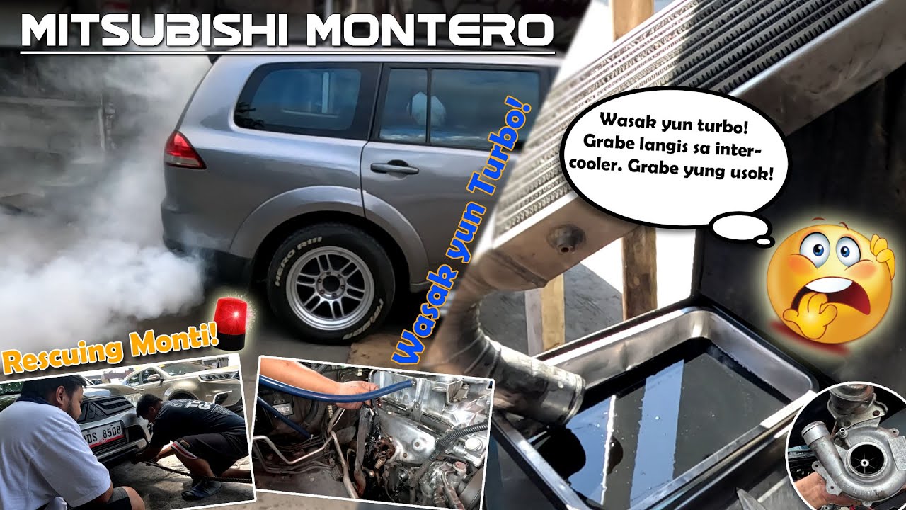 Rescuing Monti! ( Wasak yung turbo! Grabe usok! Nag susuka ng langis)