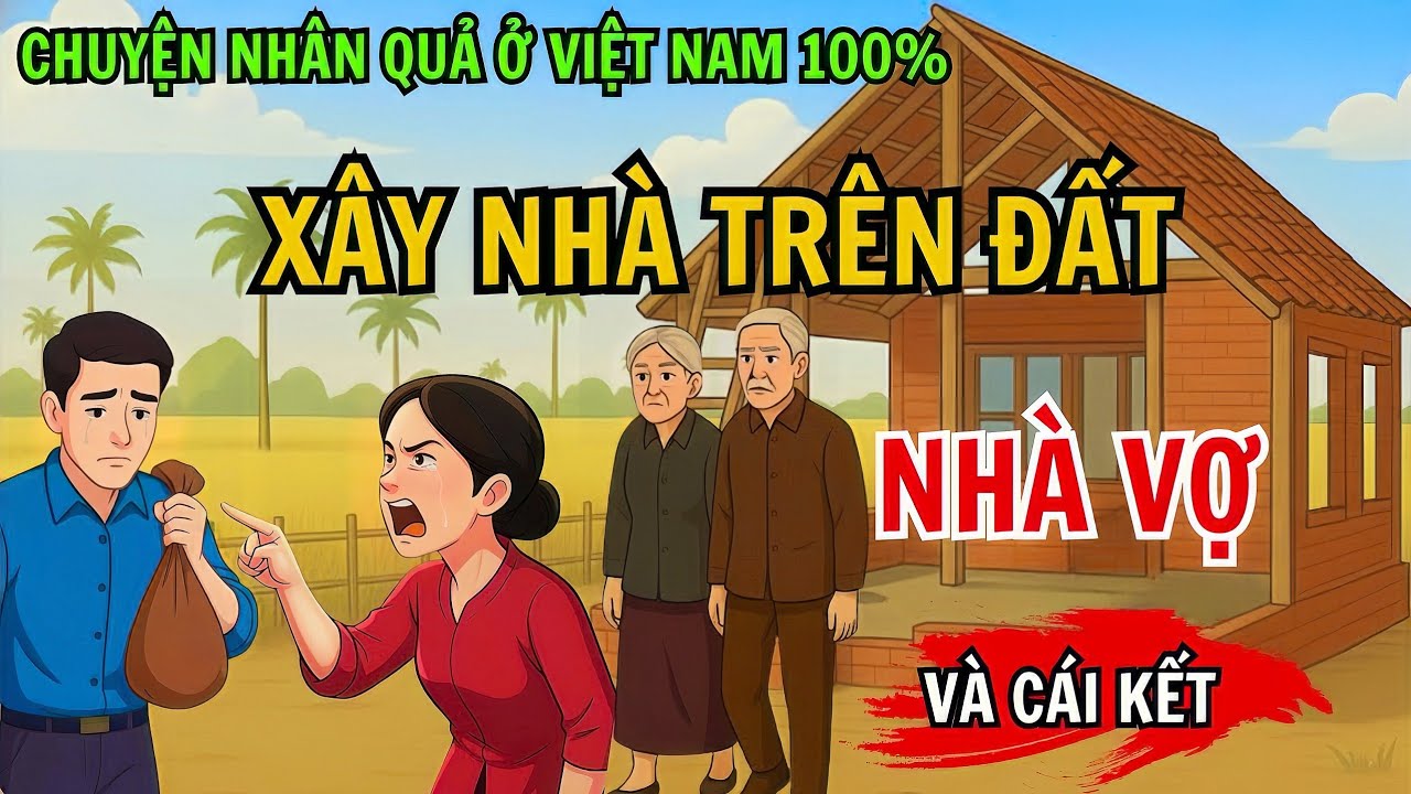 Chuyện Nhân Quả100% Xây Nhà Trên Đất Nhà Vợ, Tưởng Hạnh Phúc Trọn Đời, Ai Ngờ Trắng Tay!