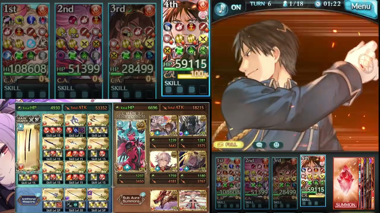 GBF: Roy Mustang Showcase (Macutanmacar)