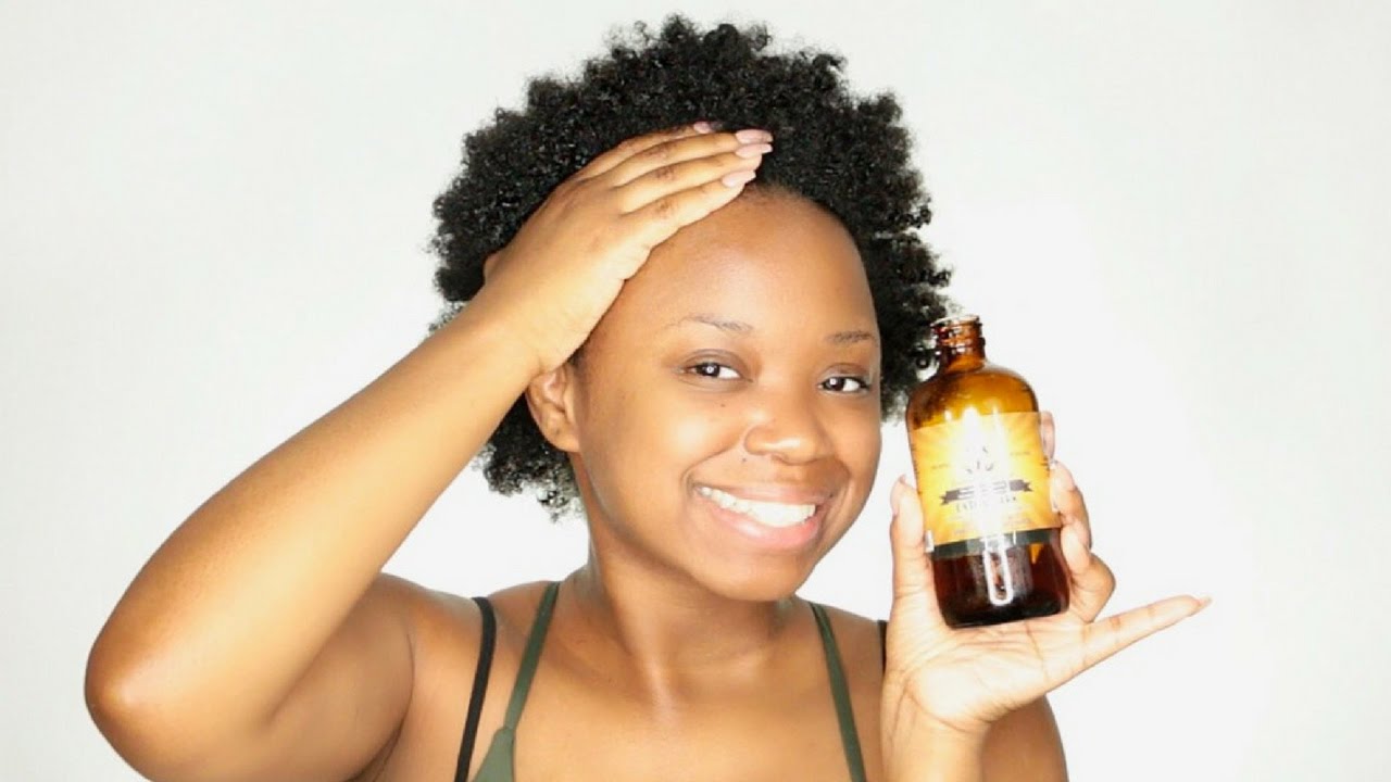 My FAST Hair Growth Using Extra Dark Jamaican Black Castor Oil
