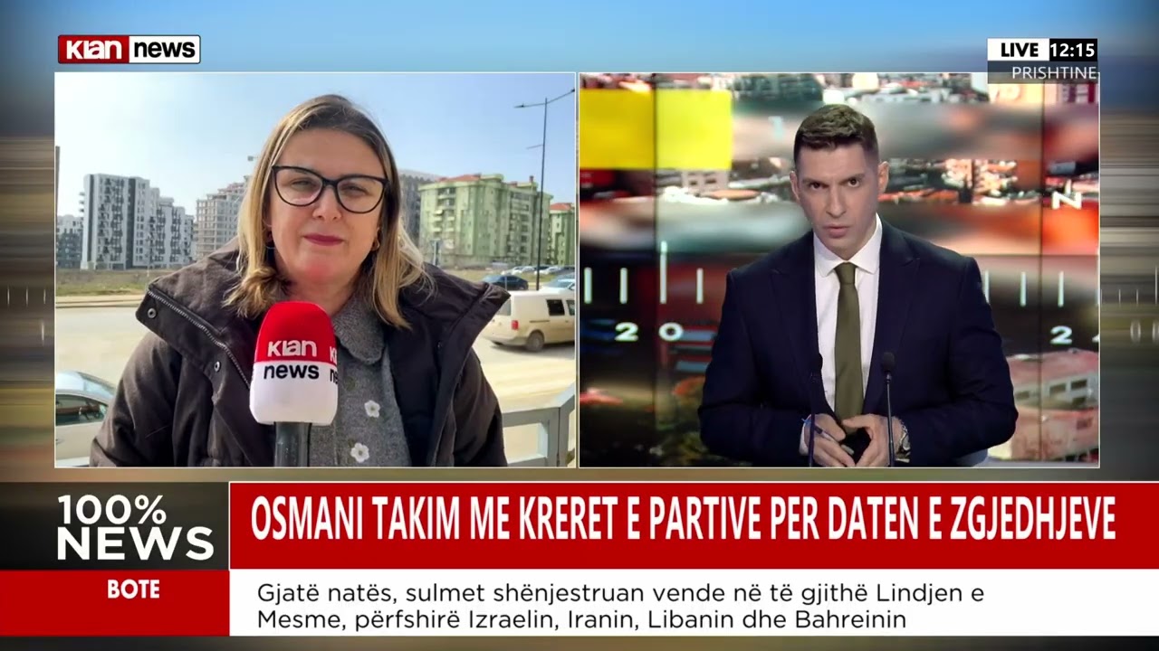 Osmani takim me krerët e partive për datën e zgjedhjeve