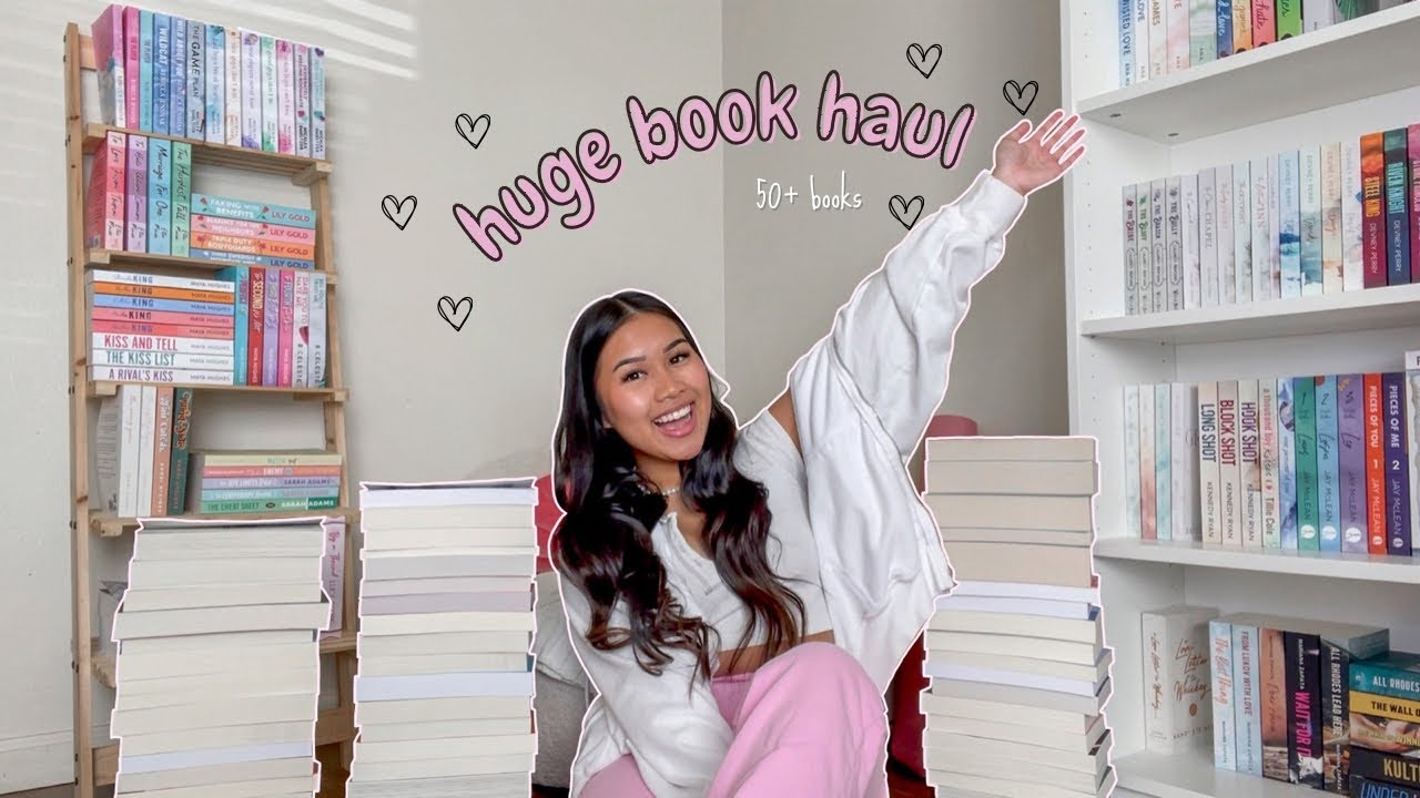 ♡ huge book haul (50+ books)
