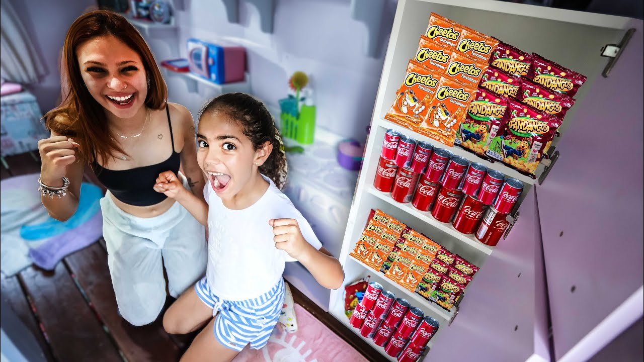 COMPREI TUDO PARA A MINI GELADEIRA DA PÉROLA REIS!!