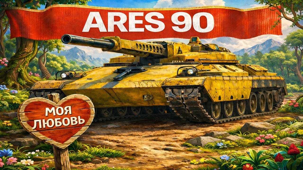 ARES 90 —  МОЯ ЛЮБОВЬ | САМЫЙ МЕТОВЫЙ ТАНК 2026 🔥#6