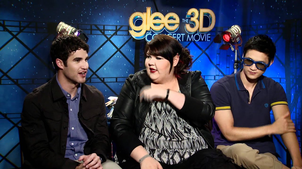 Celebs.com Original Video Interview: Glee's Darren Criss, Ashley Fink & Harry Shum Jr