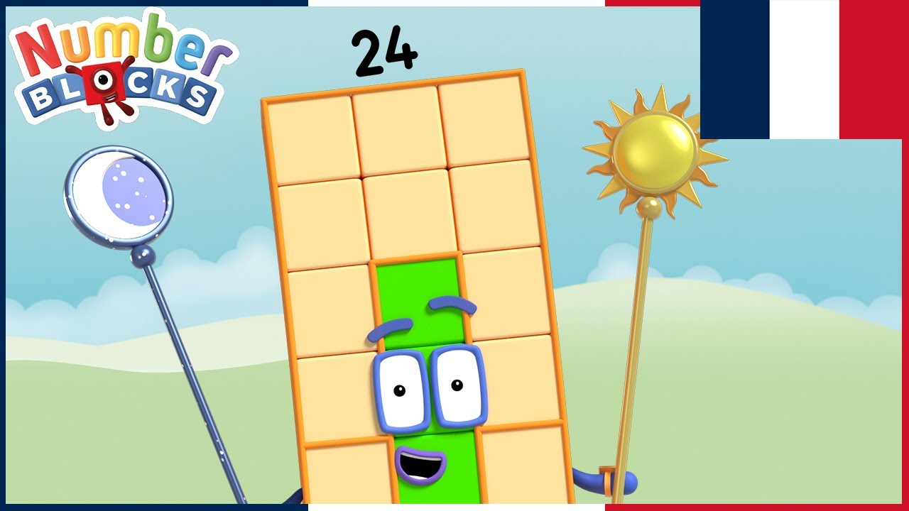 L'accrobranche | Apprendre à Compter | Épisodes complets | @NumberblocksFrançais  ​