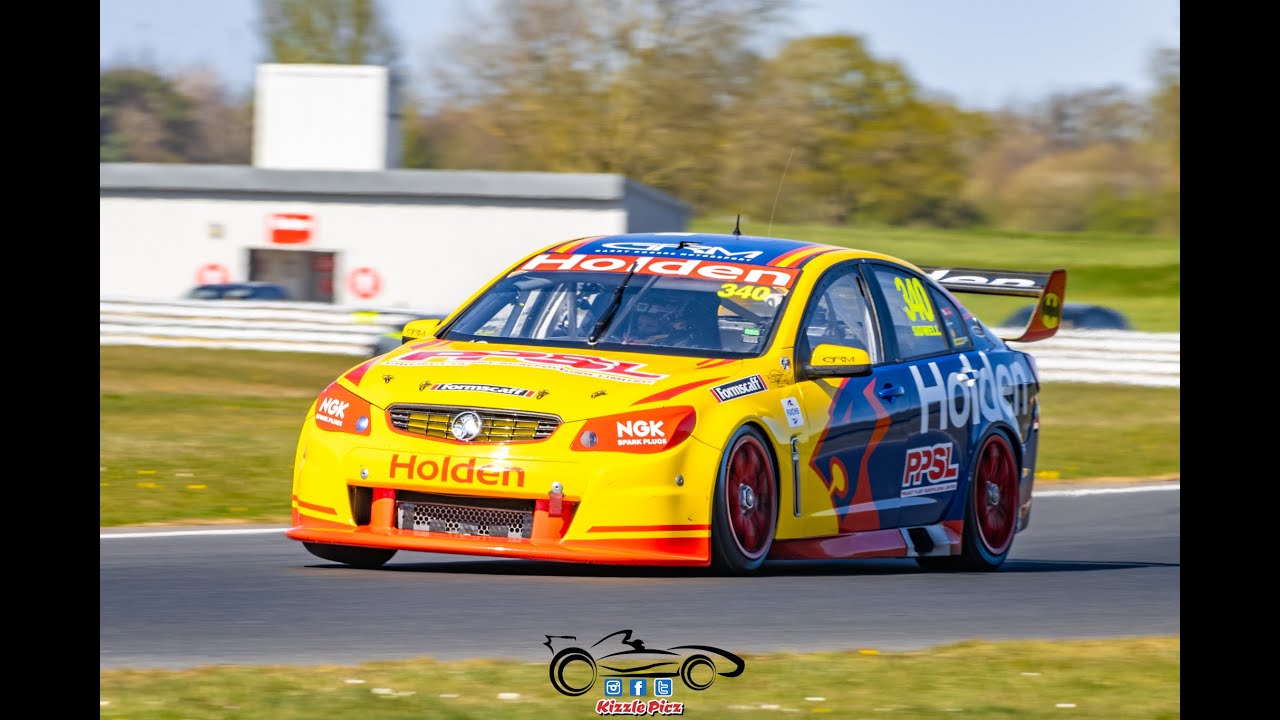 Race One - Holden V8 Supercar with CMMCS Super Saloons @ Snetterton - 6/04/2025