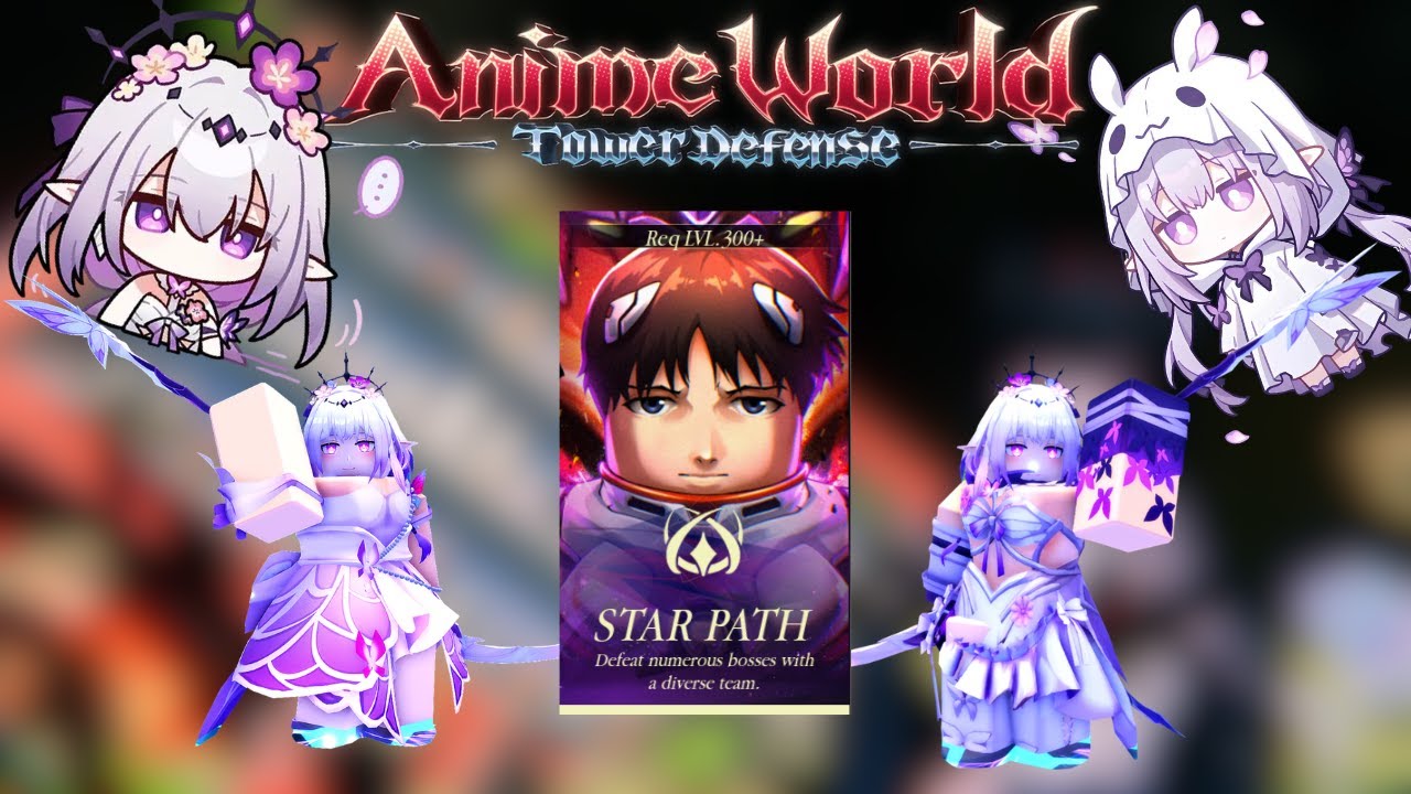 Как я прошёл Star Path в Anime World Tower Defense