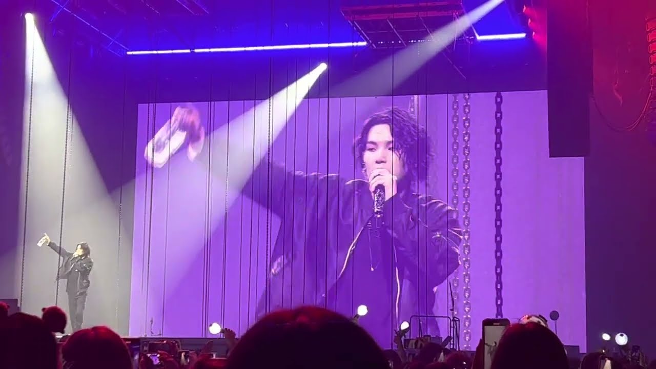 First Talk - SUGA | Agust D Tour ‘D-Day’ in LA Day 3