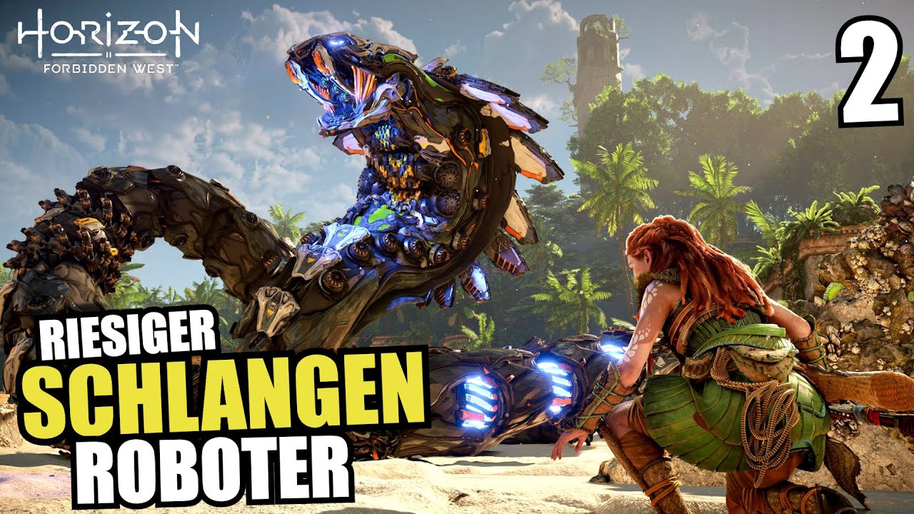Riesiger Schlangen Roboter | 2 | Horizon Forbidden West | PS5 Gameplay Deutsch