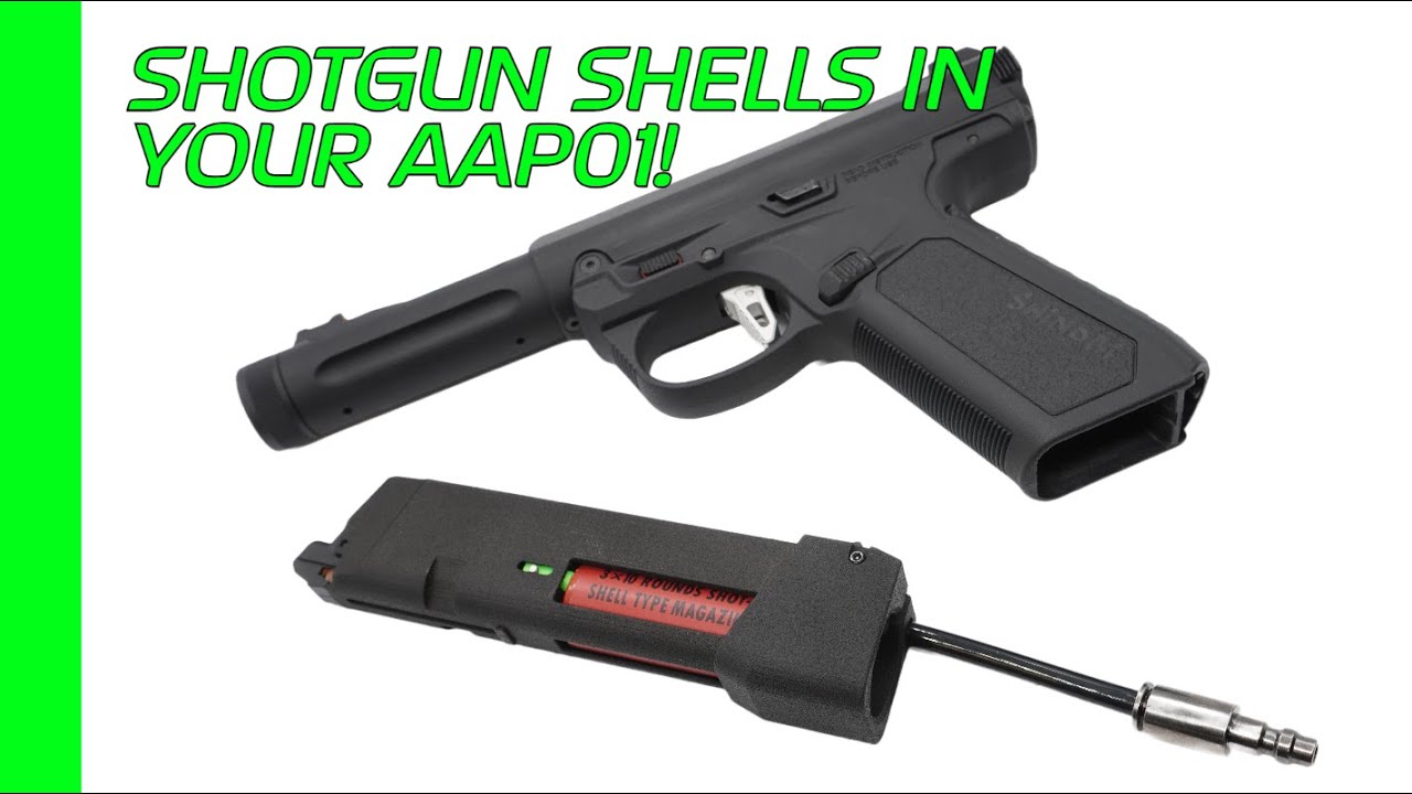 GLOCK/AAP01 SHOTGUN SHELL HPA ADAPTER OVERVIEW AND TUTORIAL