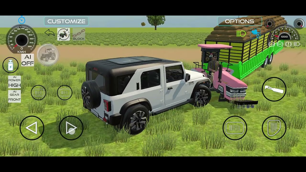 Tractor Farming Simulator Video Indian Gaming Video #farming #simulator #tractor 