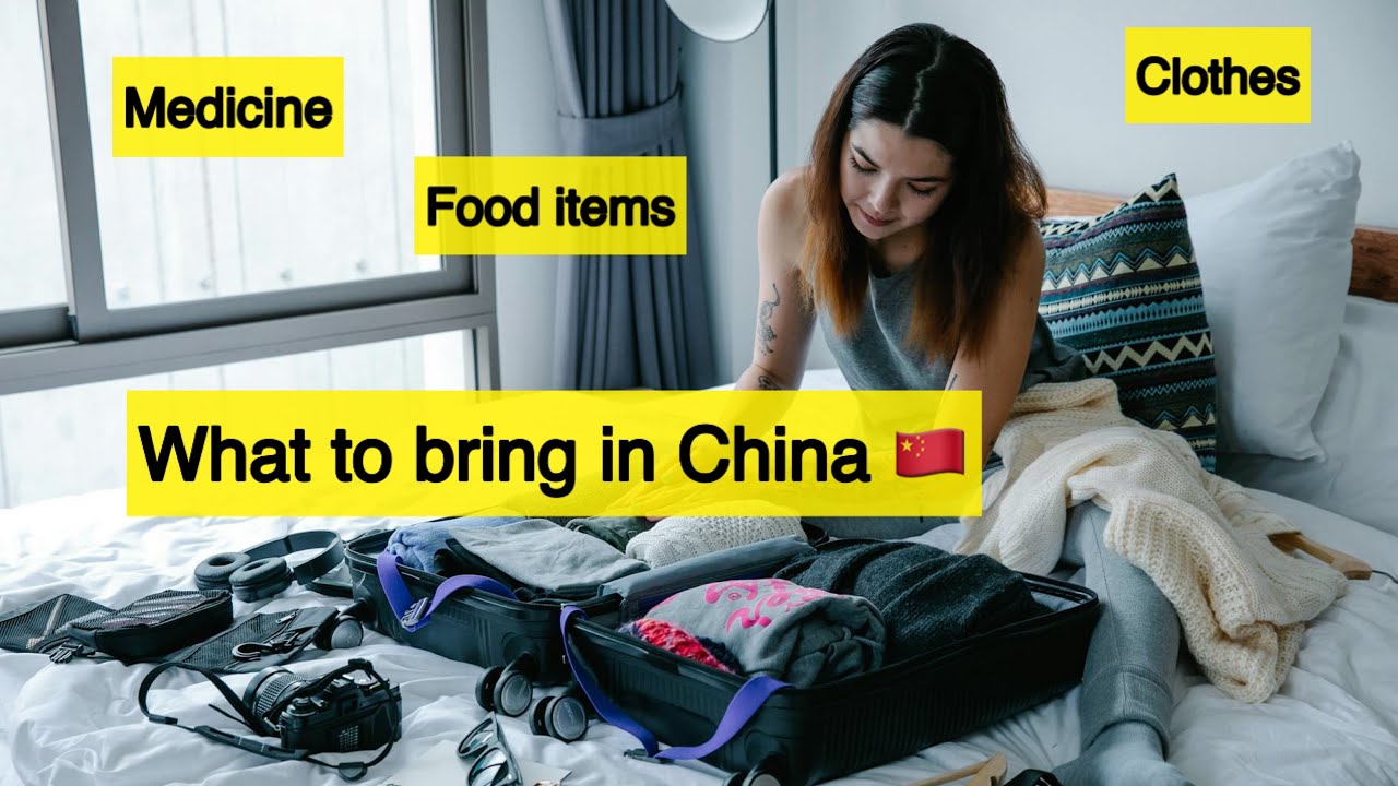 What to Pack for China as an International Student | Packing List for First Time Traveling to China