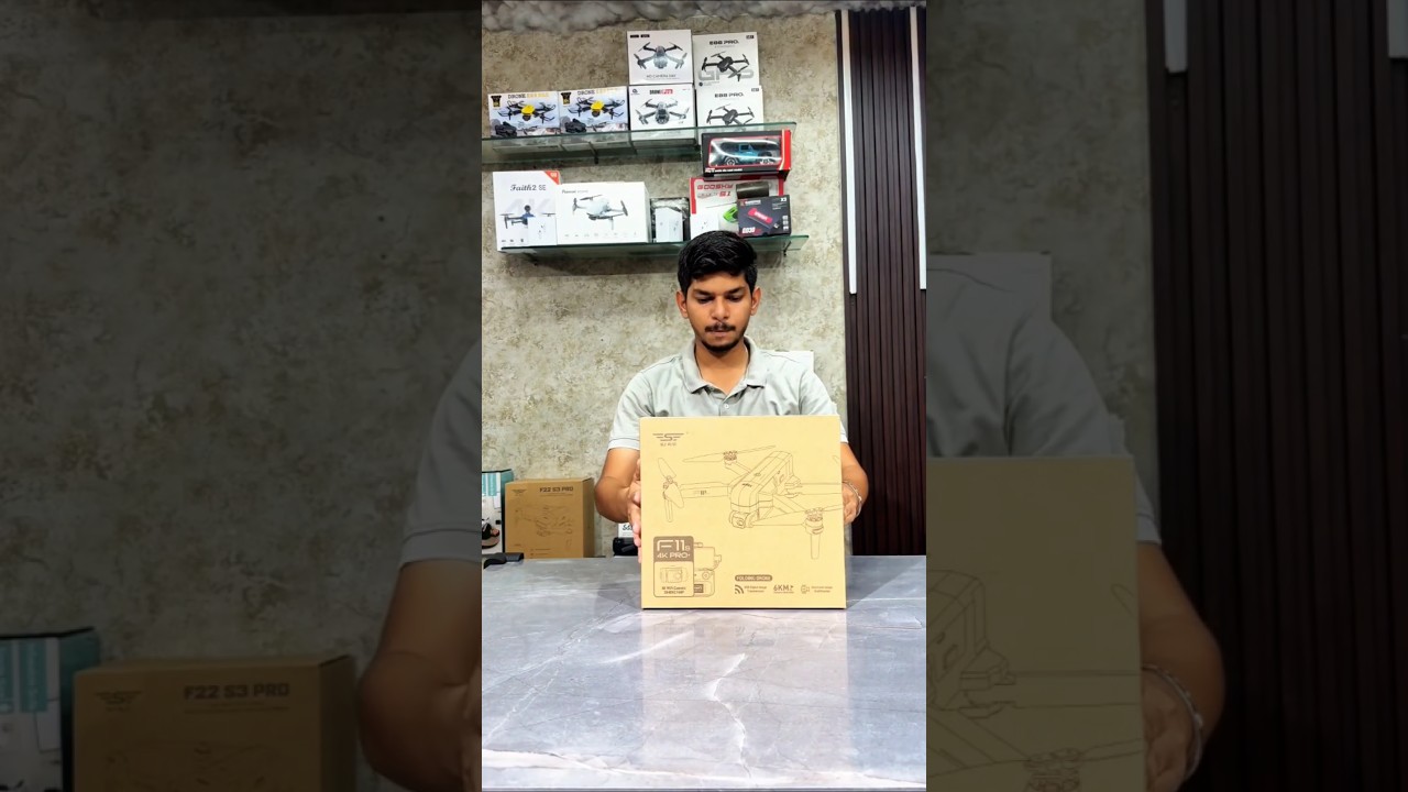 SJRC F11s 4K Pro+ GPS Drone Unboxing 💥🔋🤯 #drone #shortvideo #shorts #short
