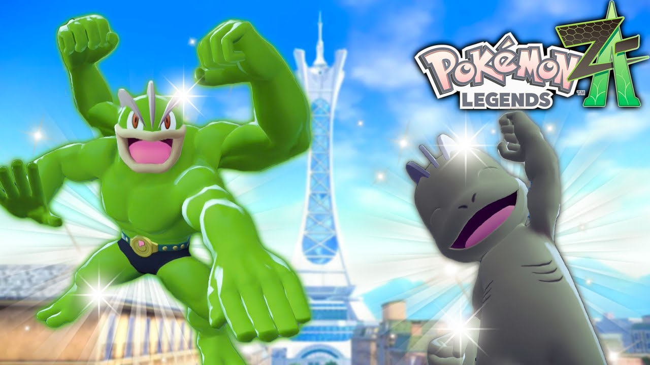 КАК ЛЕГКО ПОЛУЧИТЬ БЛЕСТЯЩЕГО МАЧОПА В POKEMON LEGENDS Z-A! Как эволюционировать Мачока в Мачампа!