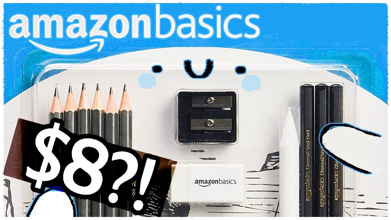 Тестирование набора карандашей AMAZON BASICS — обзор бюджетного карандаша!