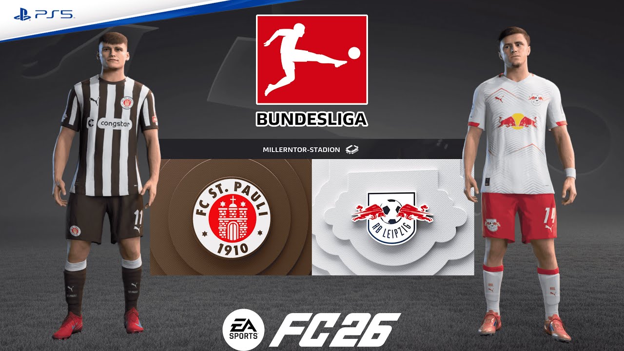 St. Pauli v RB Leipzig | Bundesliga 25/26 Matchday 16 | FC 26 - PS5™[4K]