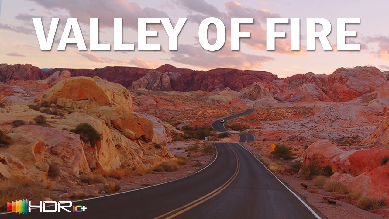 4K HDR Driving from Boulder City to Valley of Fire