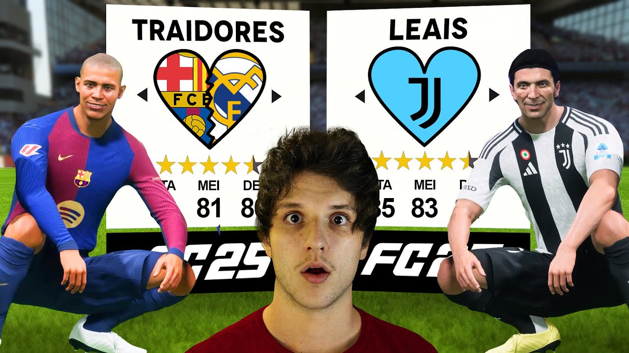 Jogadores Traidores de Clubes vs Mais Leais