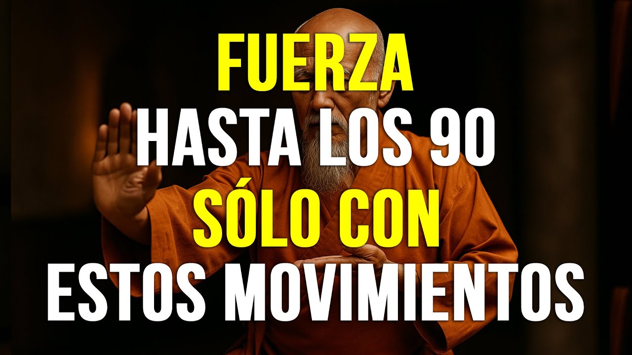 6 Movimientos Que Solo los Monjes Shaolin Hacen Para Mantener Fuerza Hasta los 90