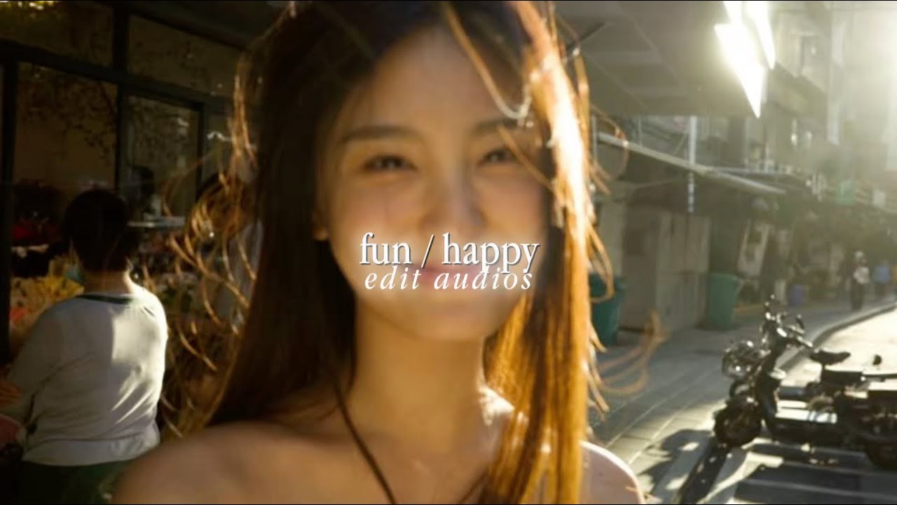 fun/happy edit audios because today’s my birthday !! ♡
