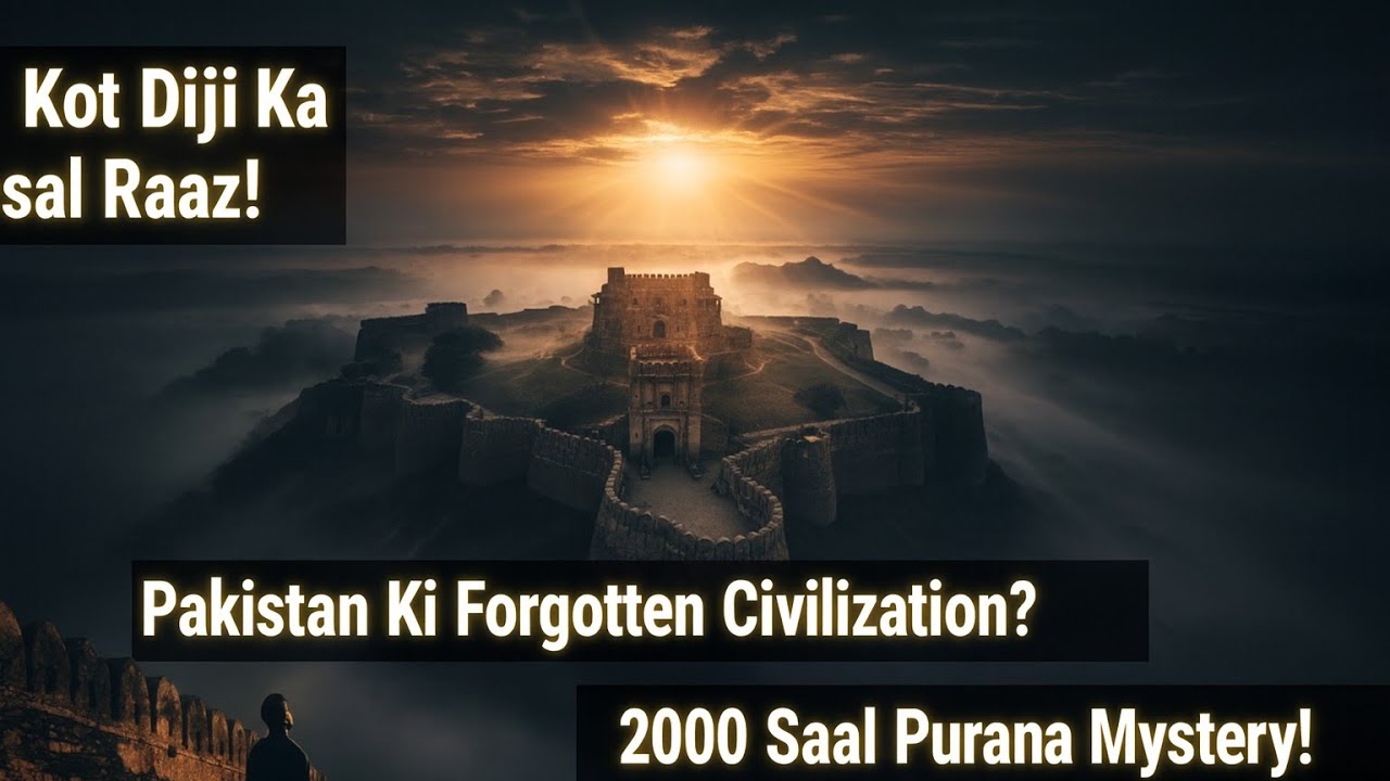 Kot Diji Pakistan ke sab se porani civilizations  ka Raaz SRZ KHAN