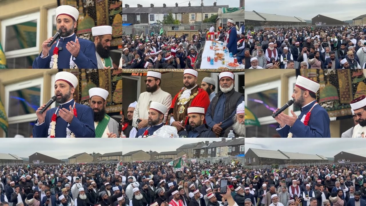 Special Speech & Dua by : Shaykh Sayyed Hashim Al-Gaylani hht #EidMiladUnNabiﷺ #Julloos #Nelson #UK 