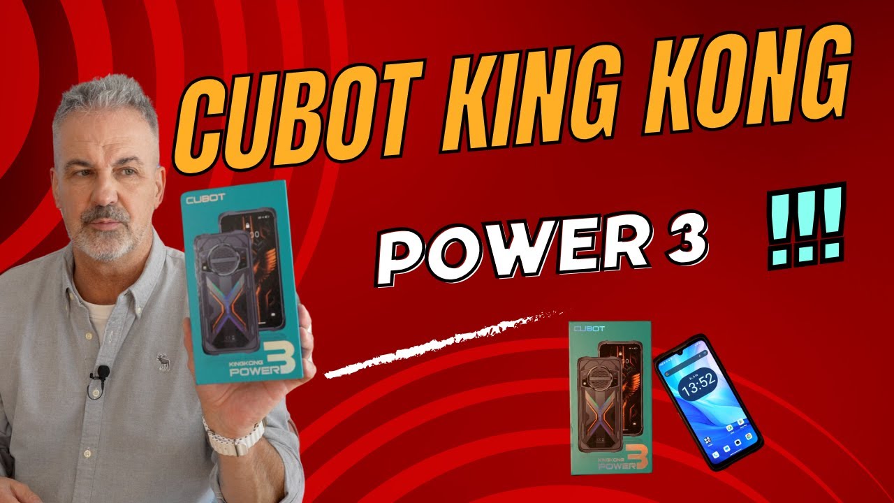 Cubot KingKong Power 3 - głośnik ze smartfonem.