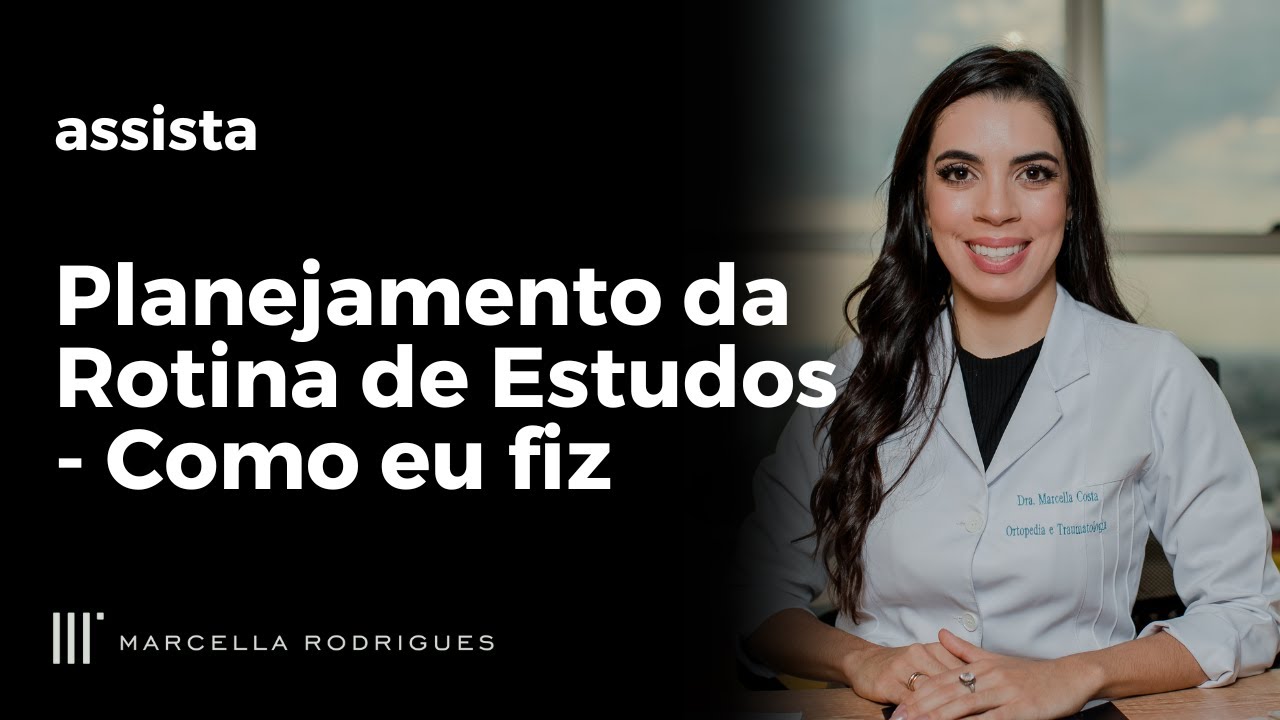 Planejamento da Rotina de Estudos   Como eu fiz