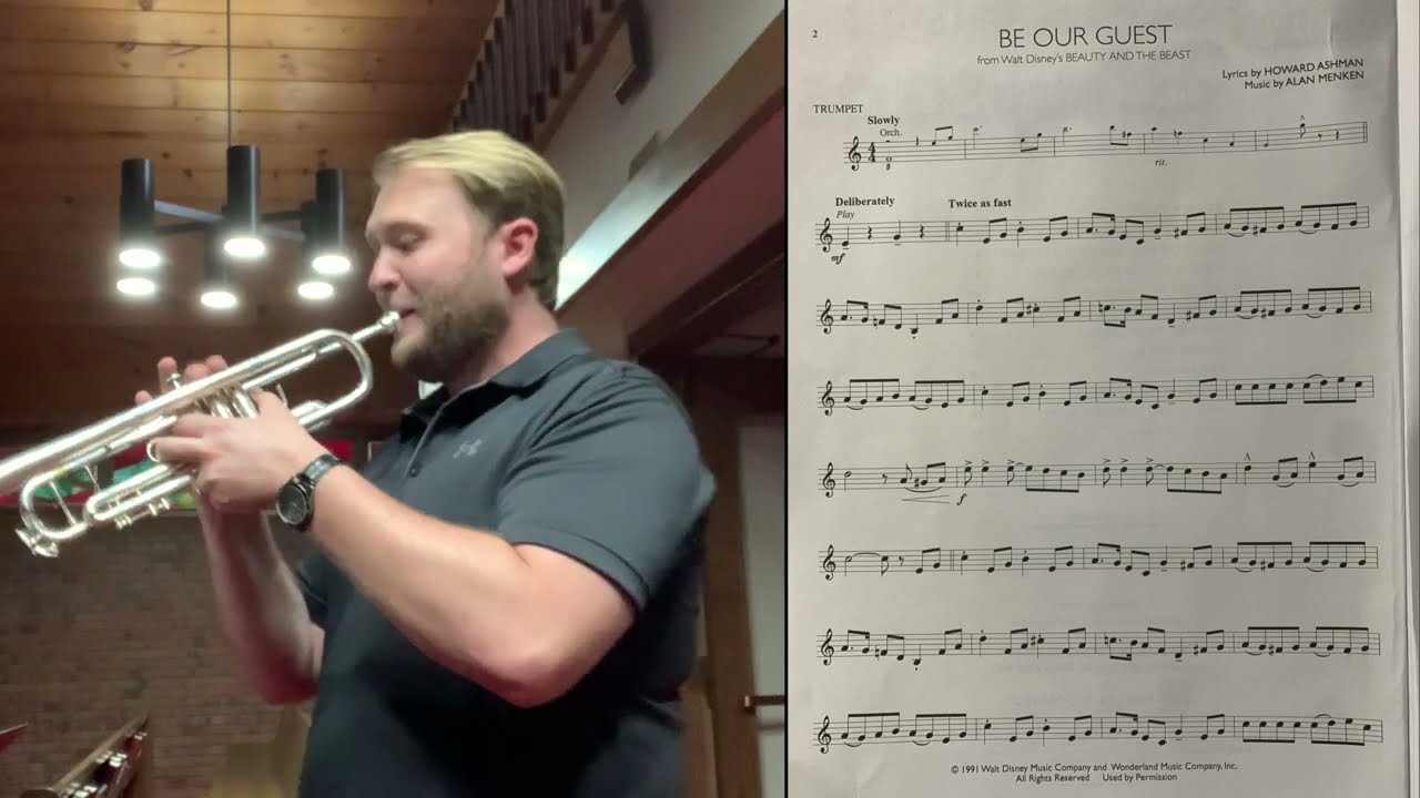 Be Our Guest | Trumpet