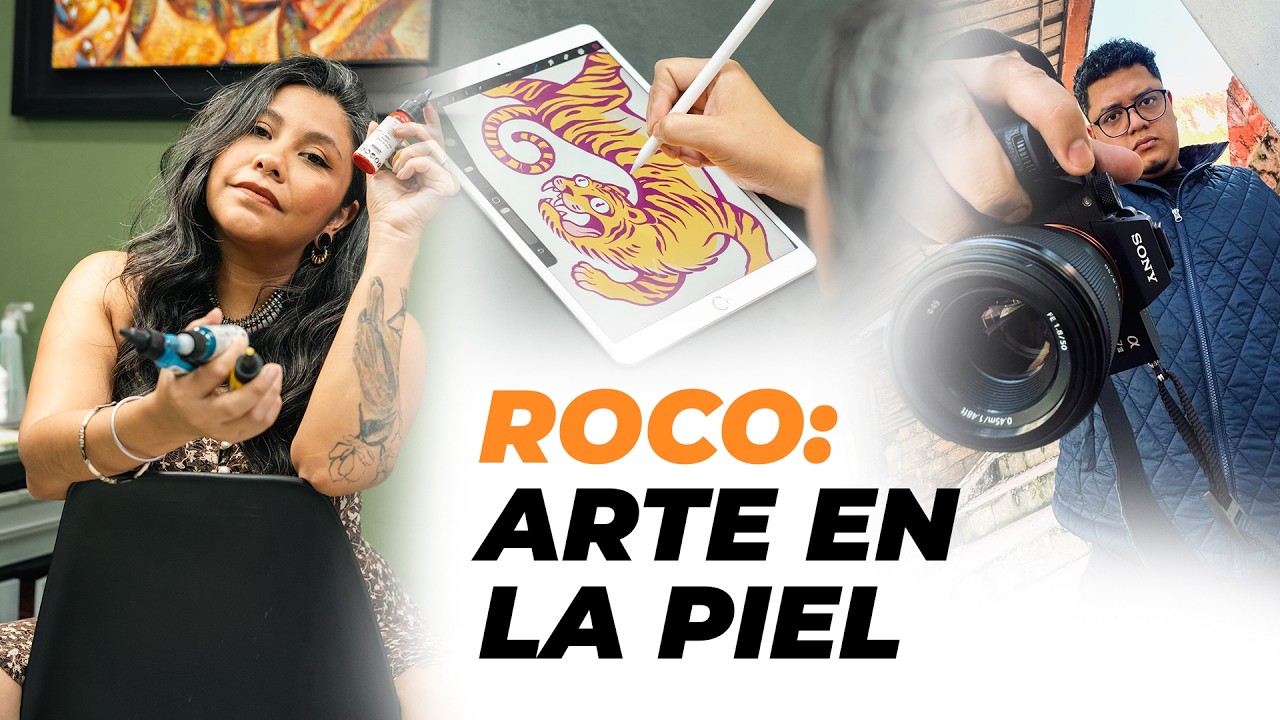 Conocí a “Roco”, una Tatuadora que Vive del Arte en la Piel