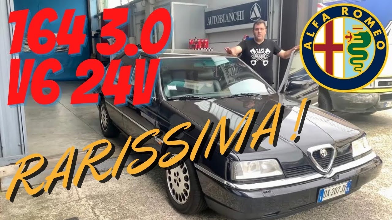 Alfa Romeo 164 3.0 v6 24v super..rarissima!! analizziamola assieme e via ai lavori!