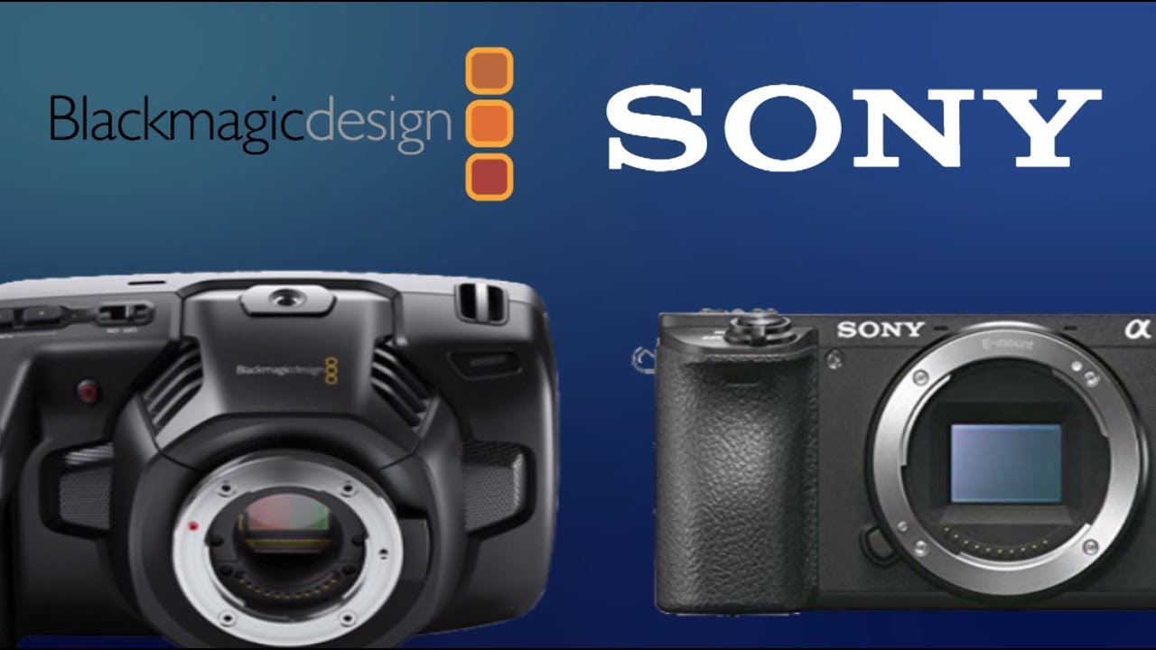 Blackmagic Pocket Cinema Camera 4K vs SONY a6500