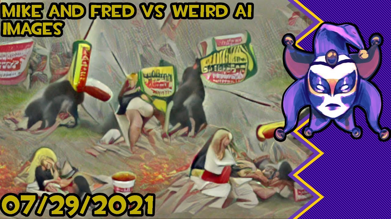Mike and Fred - Cursed AI Image Showcase (w/Fredrik Knudsen!)