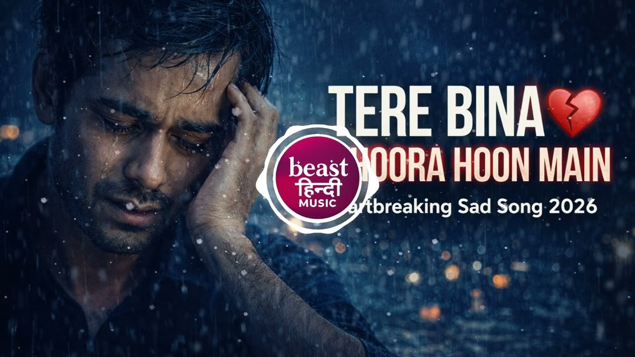 TERE BINA 💔 ADHOORA HOON MAIN | Heartbreaking Sad Song 2026 | Emotional Hindi Love Song