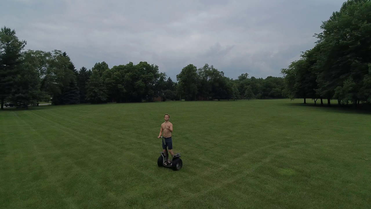Lake weekend Drones and segways