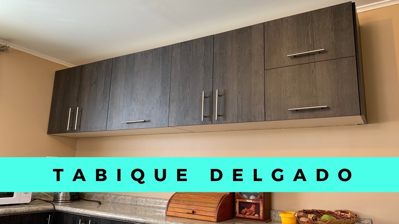 INSTALAR mueble de cocina en una pared