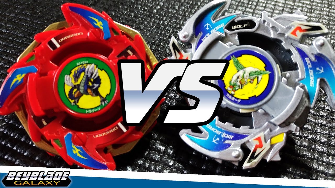 Dragoon V vs Wolborg 2 - [Beyblade] - ベイブレード