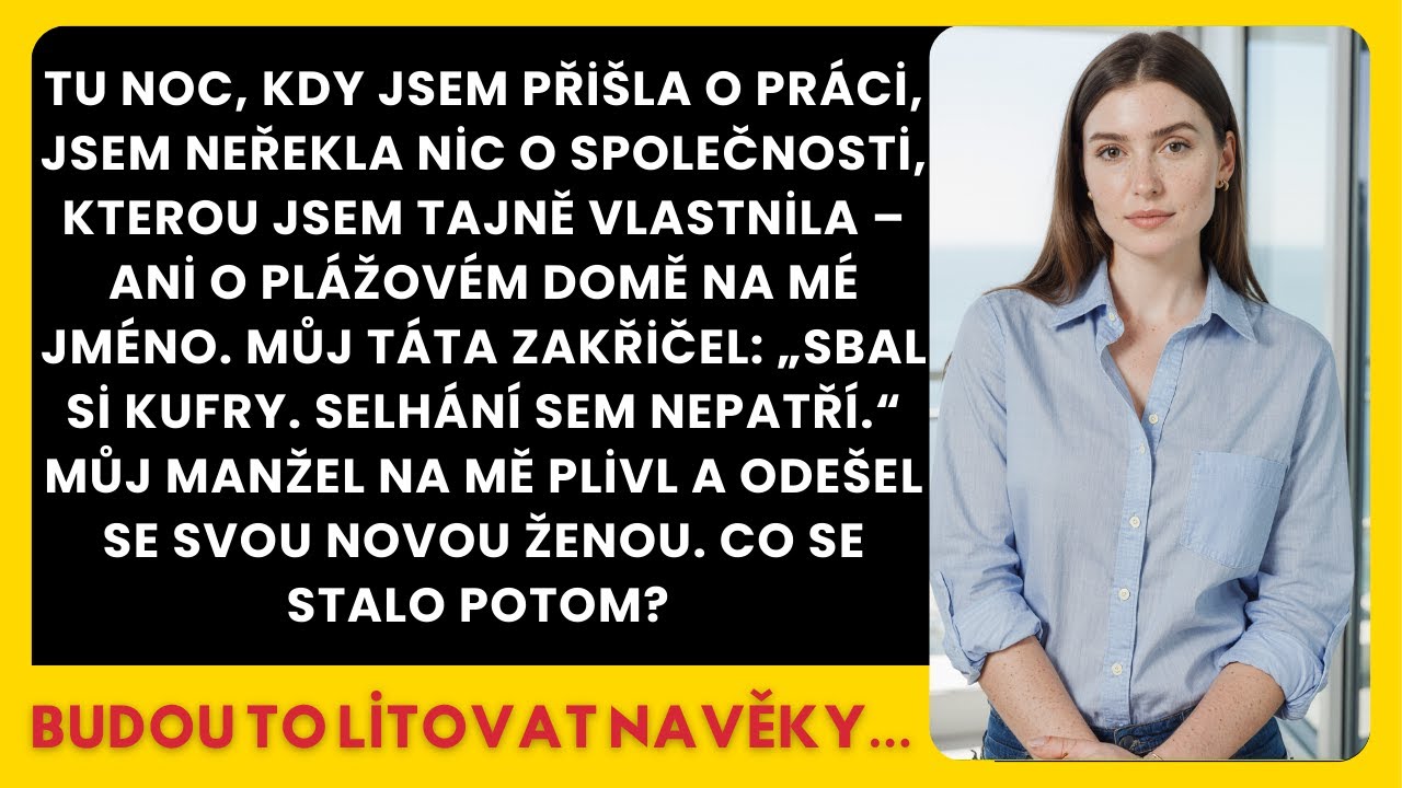 V noci, kdy jsem přišla o práci, mě táta nazval neúspěšnou. Manžel odešel…