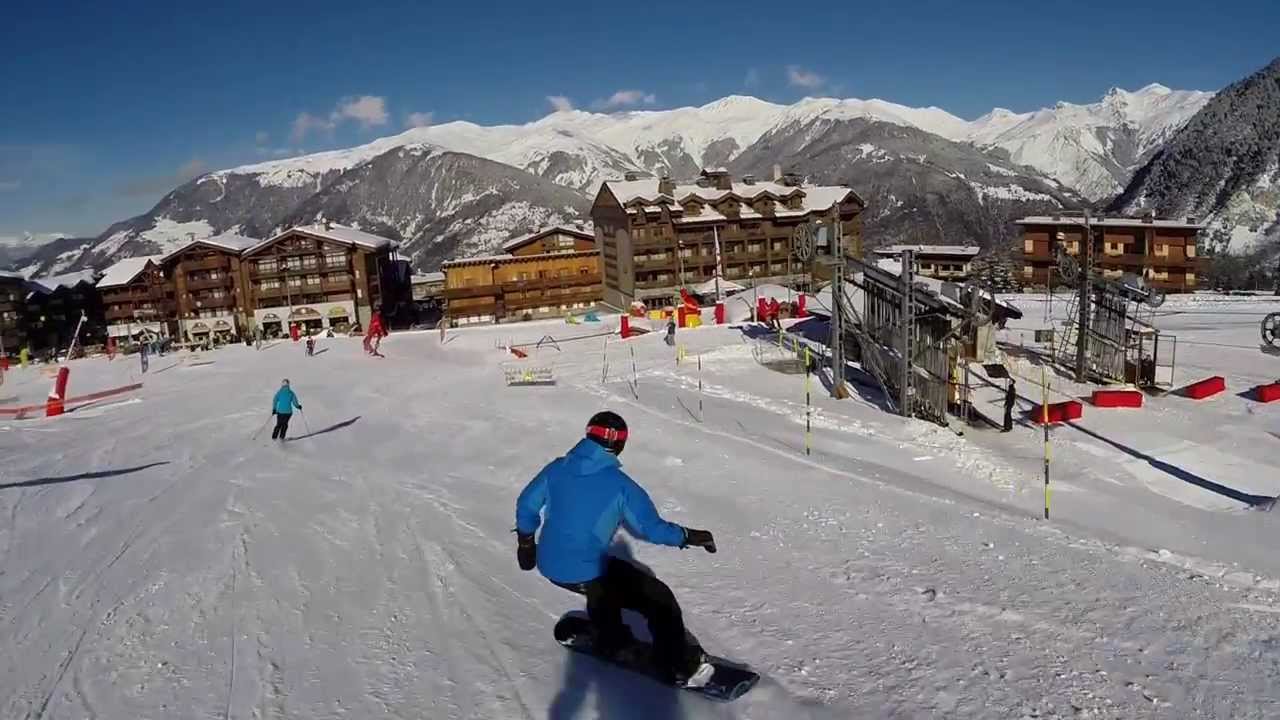 Gentle runs into Courchevel 1650