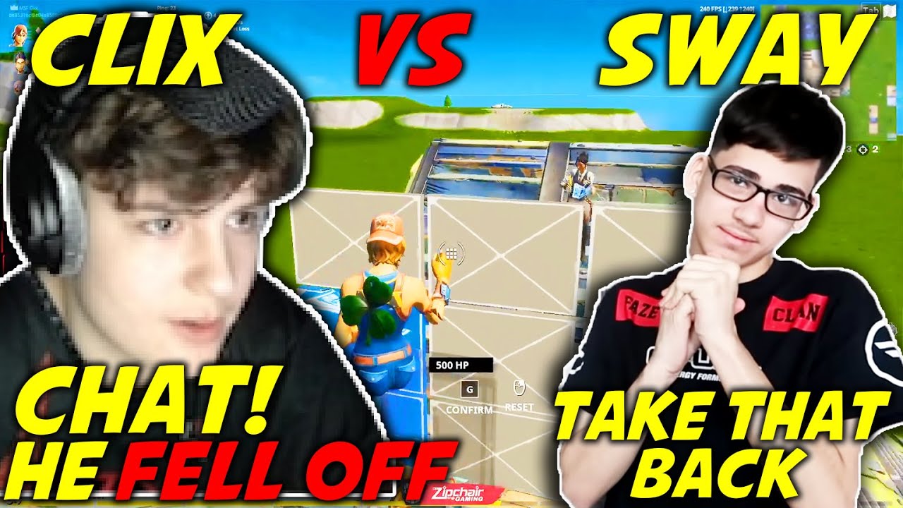FaZe Sway Goes *ALL OUT* After Losing $200 To Clix in Zone Wars