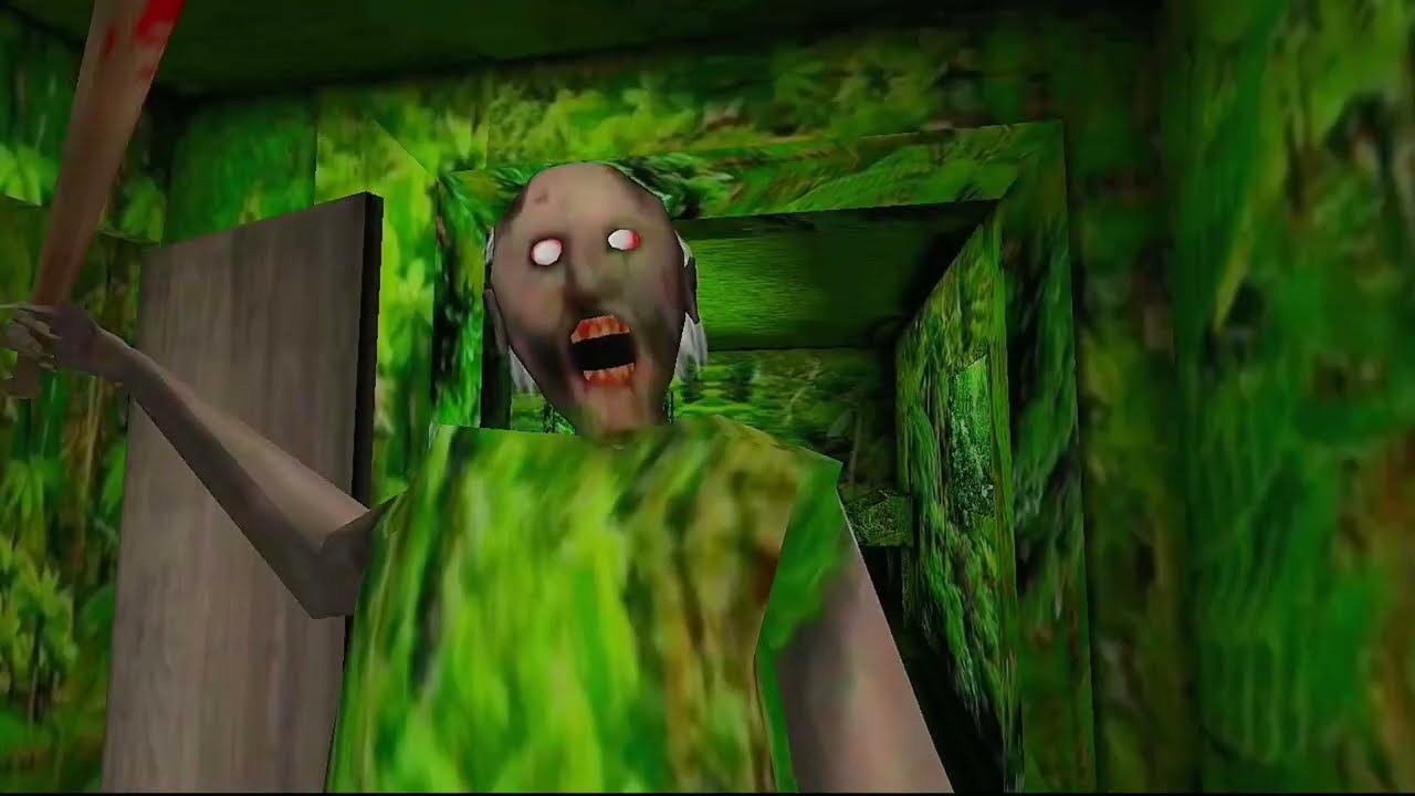 Granny Game Horror Escape Gameplay | Granny In Jungle Mod Ep 14