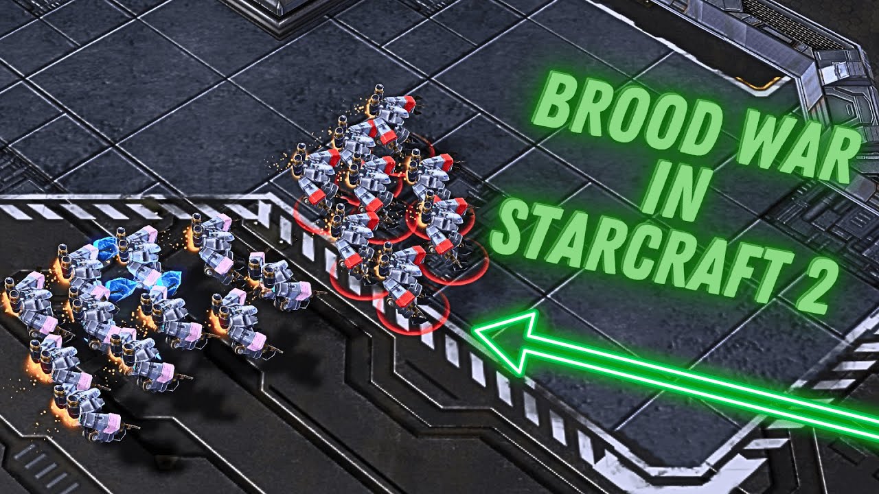 Brood War SCVs Are Actually OP? StarCraft 2 Modded (SC1) Cast