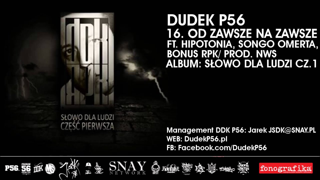 16 DUDEK RPK, HIPOTONIA, BONUS RPK (2011) - OD ZAWSZE NA ZAWSZE ft. SONGO OMERTA (PROD. NWS)